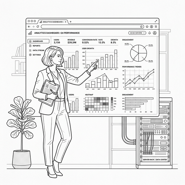 Data Analytics Illustration
