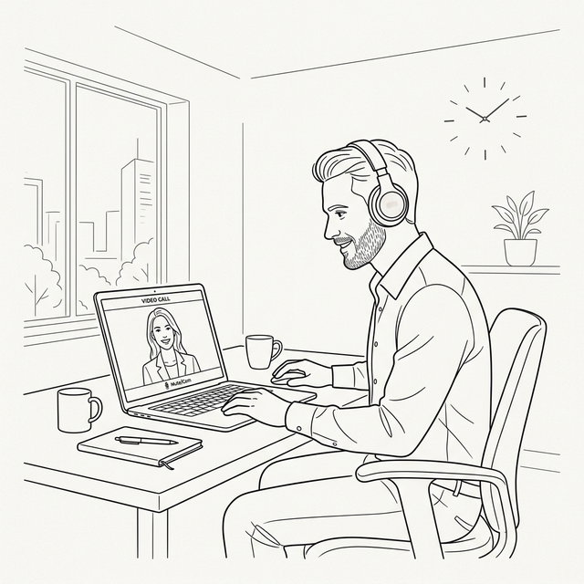 Pre Screening Interview Illustration