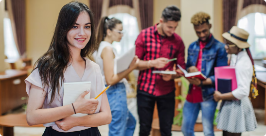 Students in university